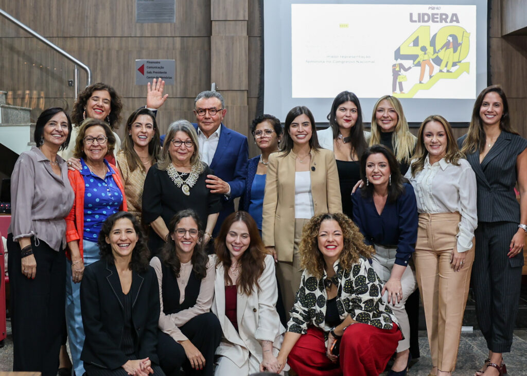 FJM lança estratégia “Lidera 40” para ampliar bancada feminina na Câmara Federal